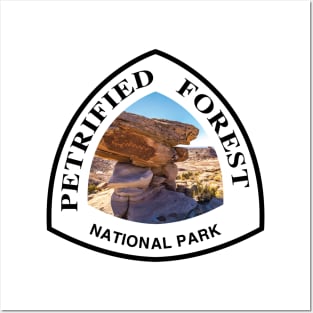 Petrified Forest National Park shield Posters and Art